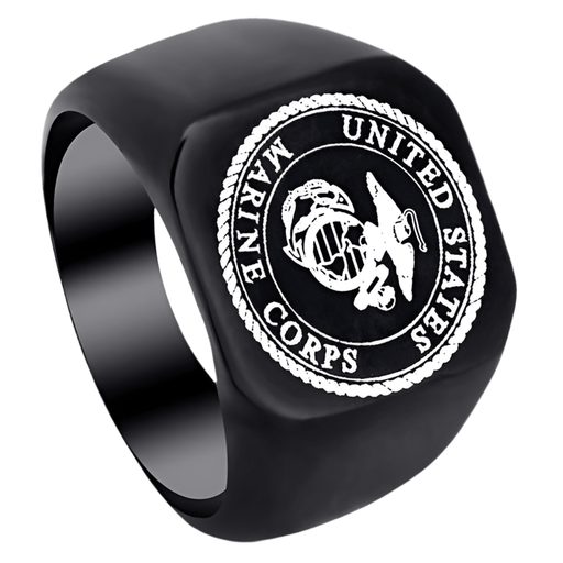 Bague Militaire Marine Corps - LE SOLDAT