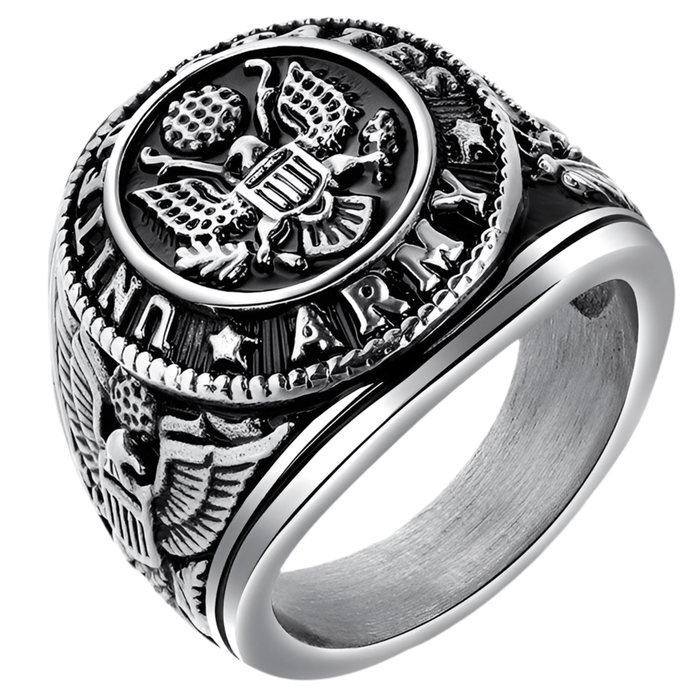 Bague Militaire United States of America - LE SOLDAT