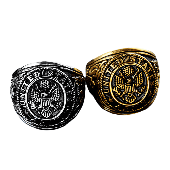 Bague Militaire United States of America - LE SOLDAT