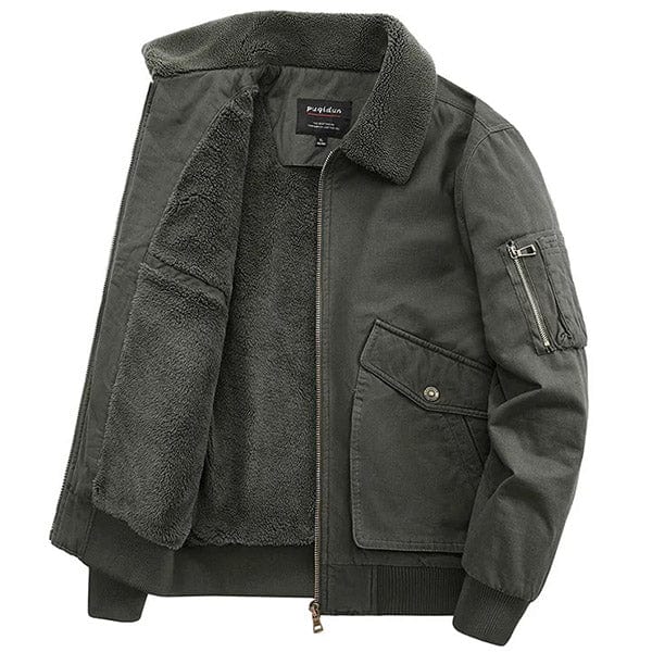 Blouson Aviateur Col Mouton - LE SOLDAT