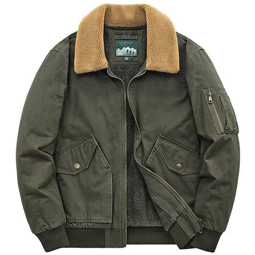 Blouson Aviateur Homme - LE SOLDAT Vert militaire / S