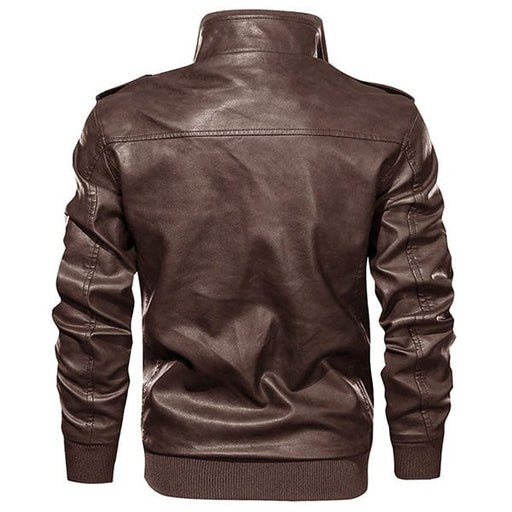 Blouson Aviateur Marron Homme - LE SOLDAT