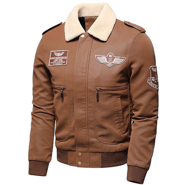 Blouson Aviateur Marron - LE SOLDAT