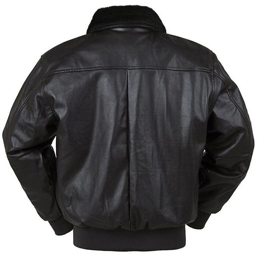 Blouson Aviateur Noir Cuir Homme - LE SOLDAT