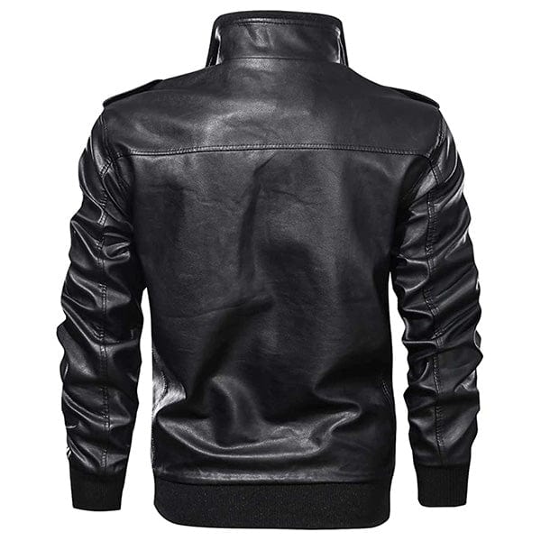 Blouson Aviateur Noir Homme - LE SOLDAT