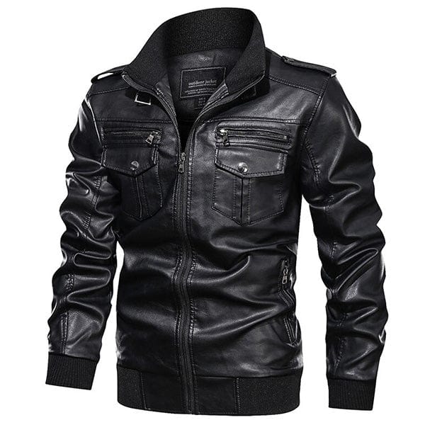 Blouson Aviateur Noir Homme - LE SOLDAT