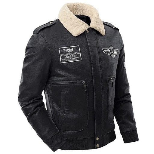 Blouson Aviateur Noir - LE SOLDAT