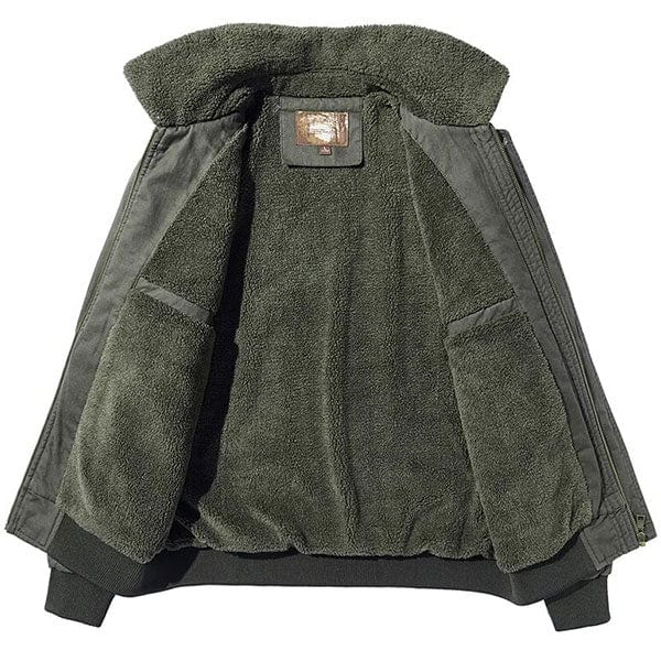 Blouson Aviateur Vert - LE SOLDAT