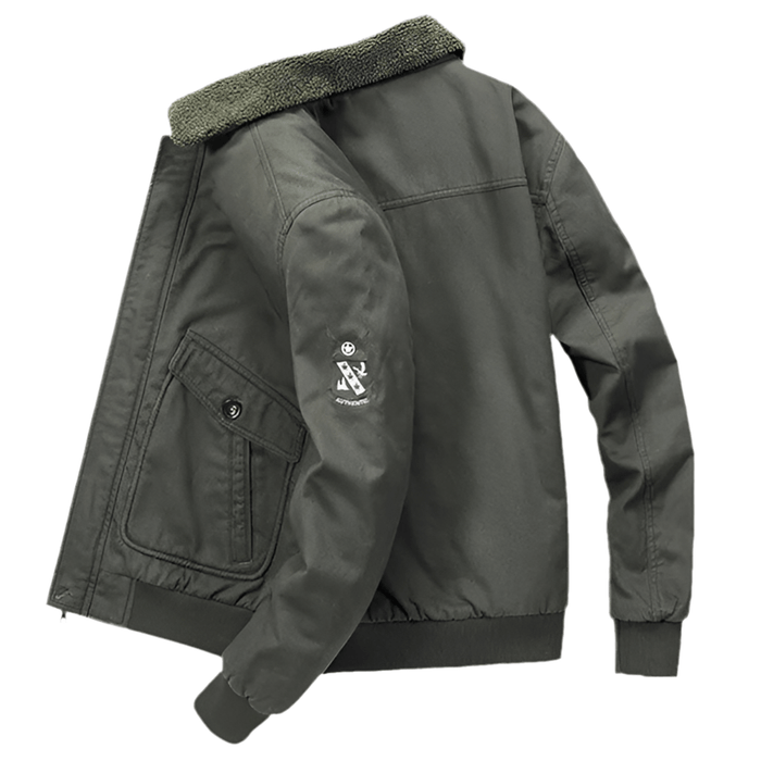 Blouson Aviateur Vert - LE SOLDAT