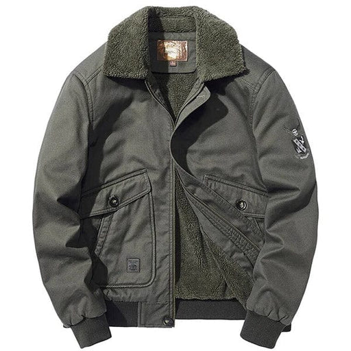 Blouson Aviateur Vert - LE SOLDAT Vert militaire / S