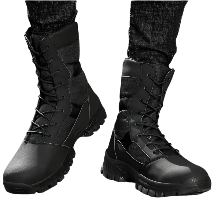 Botte Militaire Noir Homme - LE SOLDAT