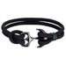 Bracelet Ancre Marin Noir - LE SOLDAT