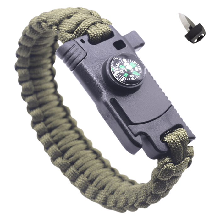 Bracelet Militaire Instinct Vital - LE SOLDAT Vert armée