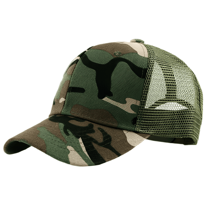 Casquette Camouflage Trucker Verte - LE SOLDAT