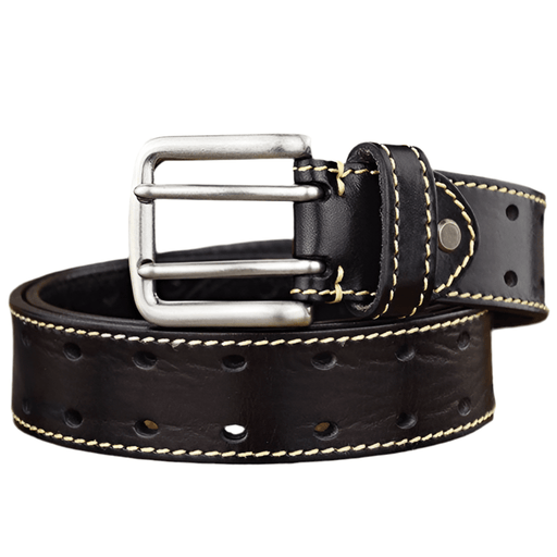 Ceinture Militaire Cuir - LE SOLDAT Noir / 105cm