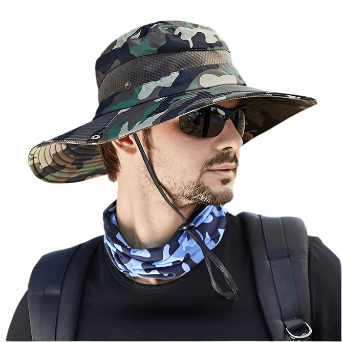 Chapeau Militaire Homme - LE SOLDAT Camouflage vert / 58-60 cm