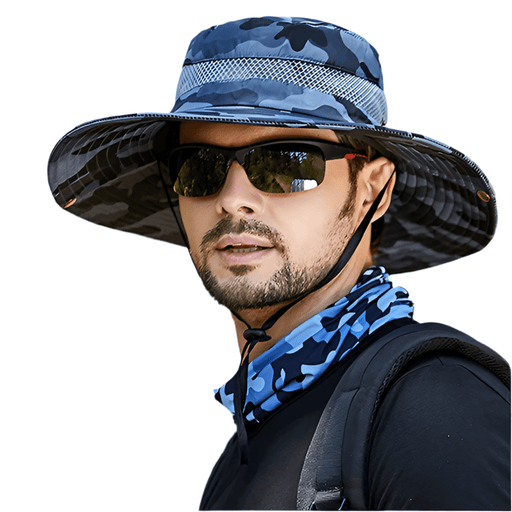 Chapeau Militaire Marine - LE SOLDAT Camouflage bleu / 58-60 cm