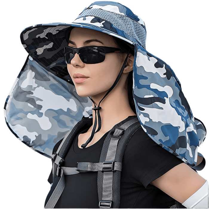 Chapeau Militaire Pêche - LE SOLDAT Camouflage Bleu / 55-61 cm