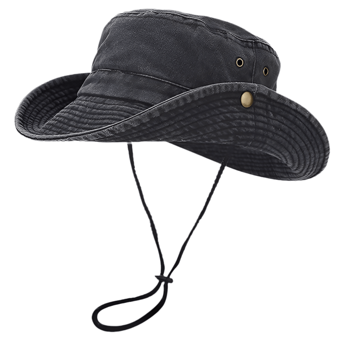 Chapeau Militaire Vintage - LE SOLDAT Noir / 56-60 cm