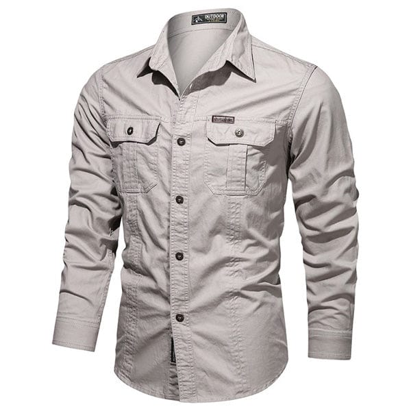 Chemise Militaire Beige Homme - LE SOLDAT M