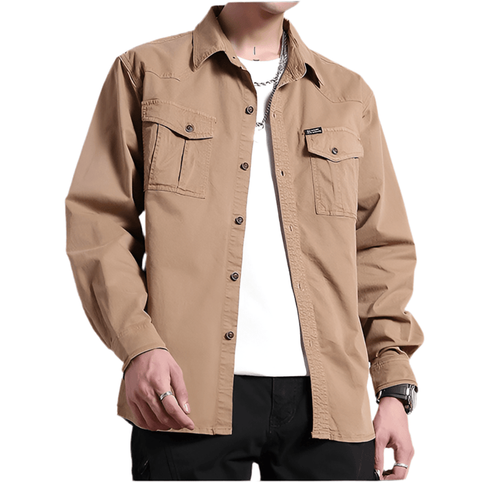 Chemise Militaire Beige - LE SOLDAT