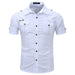 Chemise Militaire Blanche Homme - LE SOLDAT