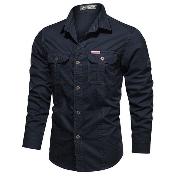 Chemise Militaire Bleu Homme - LE SOLDAT M