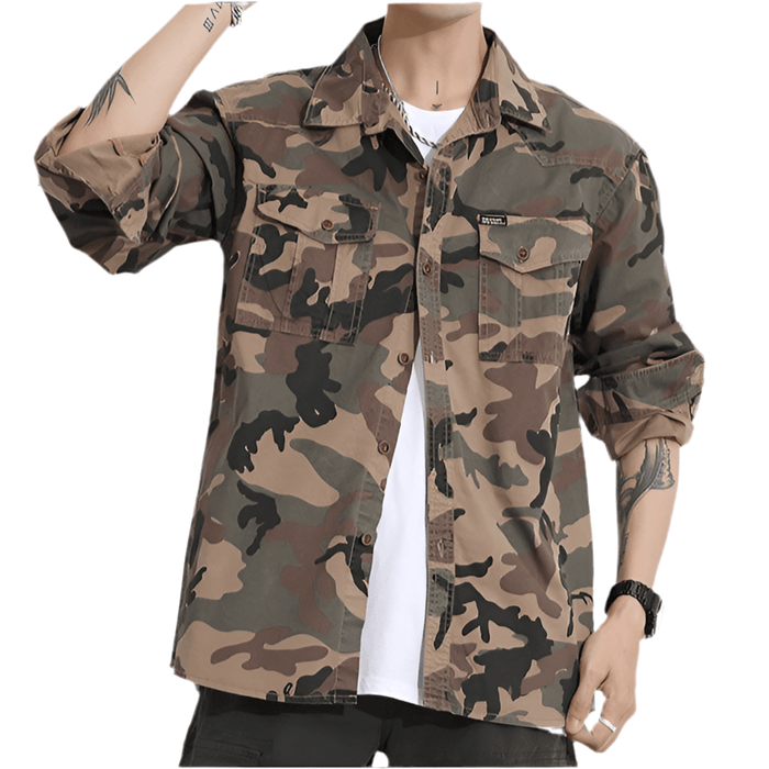 Chemise Militaire Camouflage Français - LE SOLDAT