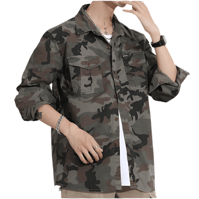 Chemise Militaire Camouflage Homme - LE SOLDAT