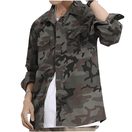 Chemise Militaire Camouflage Homme - LE SOLDAT