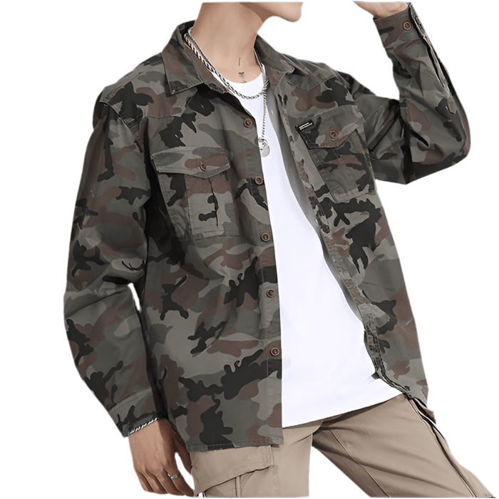 Chemise Militaire Camouflage Homme - LE SOLDAT