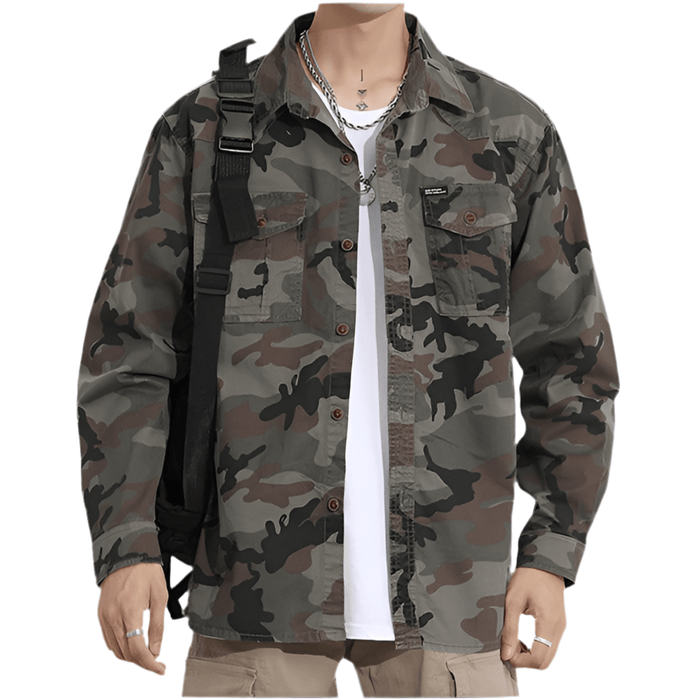 Chemise Militaire Camouflage Homme - LE SOLDAT