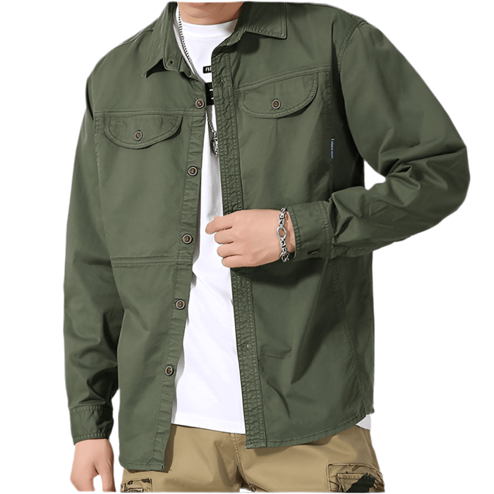 Chemise Militaire Coton - LE SOLDAT