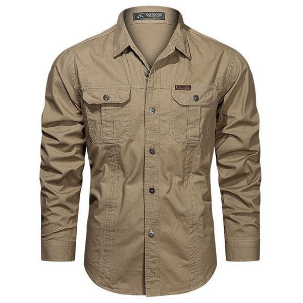 Chemise Militaire Kaki Homme - LE SOLDAT