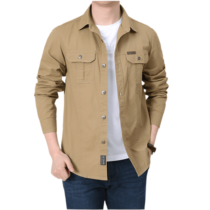 Chemise Militaire Kaki Homme - LE SOLDAT