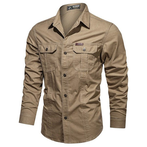 Chemise Militaire Kaki Homme - LE SOLDAT M