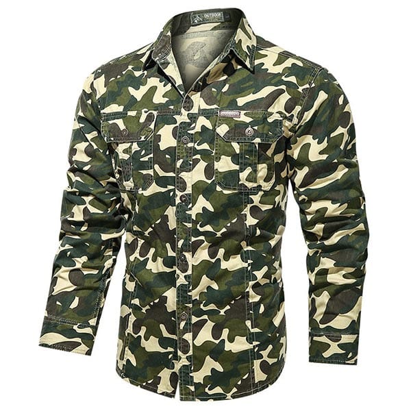 Chemise Militaire Treillis Homme - LE SOLDAT M