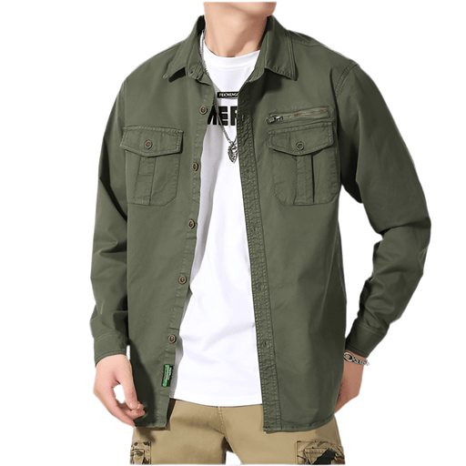 Chemise Militaire Vert - LE SOLDAT