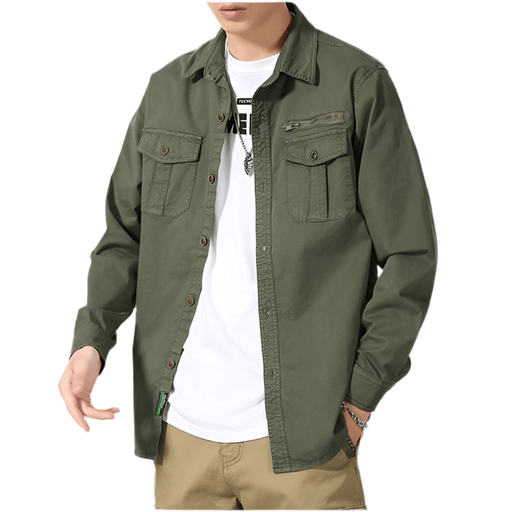 Chemise Militaire Vert - LE SOLDAT