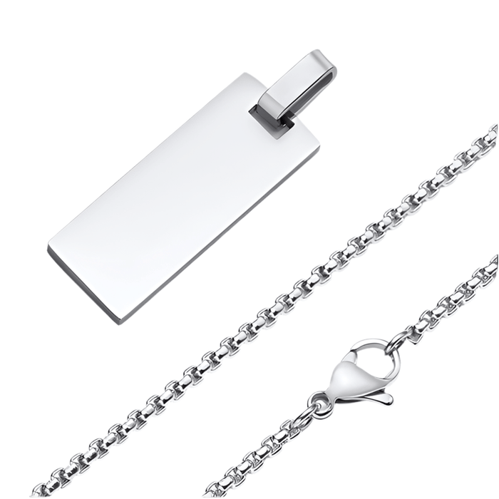 Collier Militaire Argent - LE SOLDAT