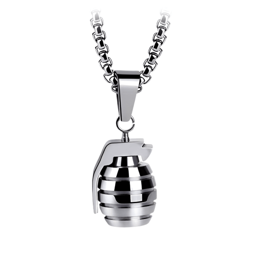 Collier Militaire Grenade - LE SOLDAT