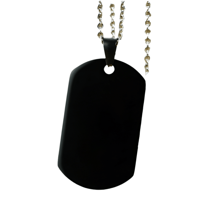 Collier Militaire Plaque - LE SOLDAT