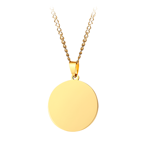 Collier Militaire Plaque Ronde - LE SOLDAT