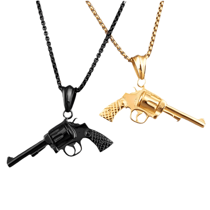 Collier Militaire Revolver Cowboy - LE SOLDAT