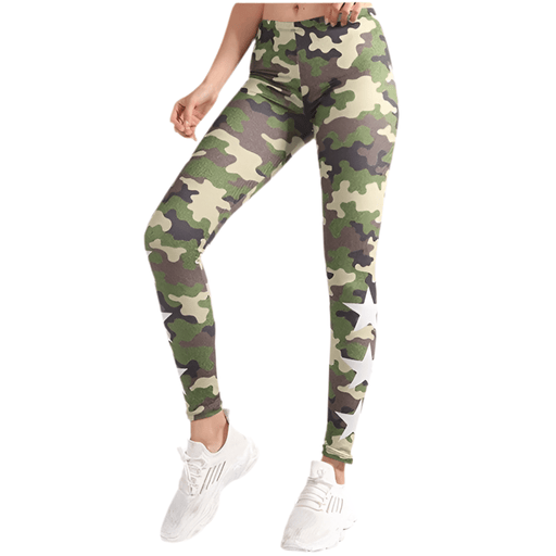 Legging Camouflage Motif Étoiles - LE SOLDAT