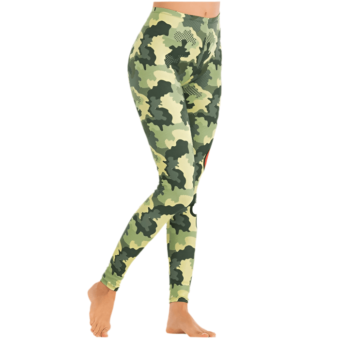 Legging Camouflage Vert Animal Lover - LE SOLDAT