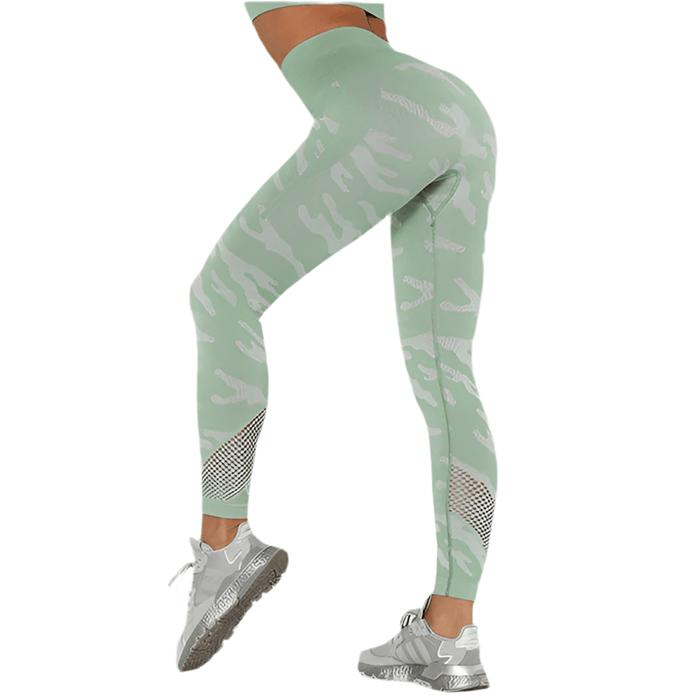 Legging Camouflage Vert - LE SOLDAT