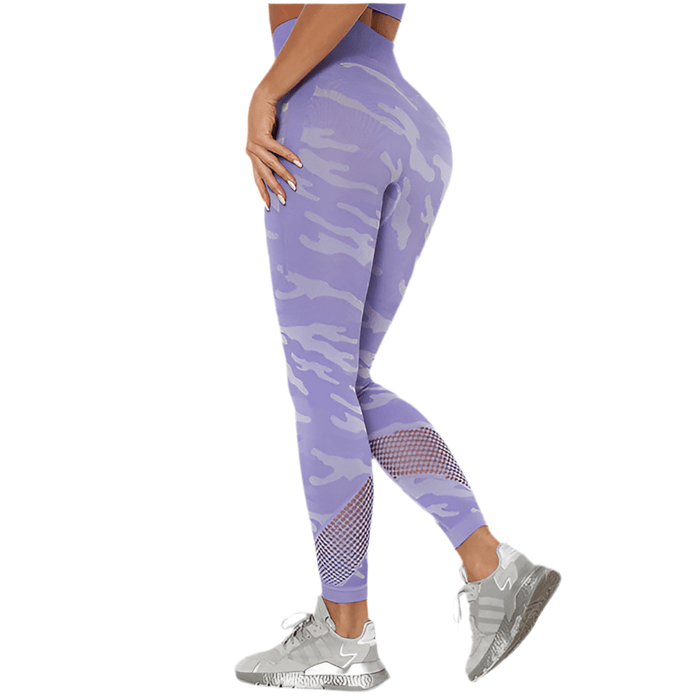 Legging Camouflage Violet - LE SOLDAT