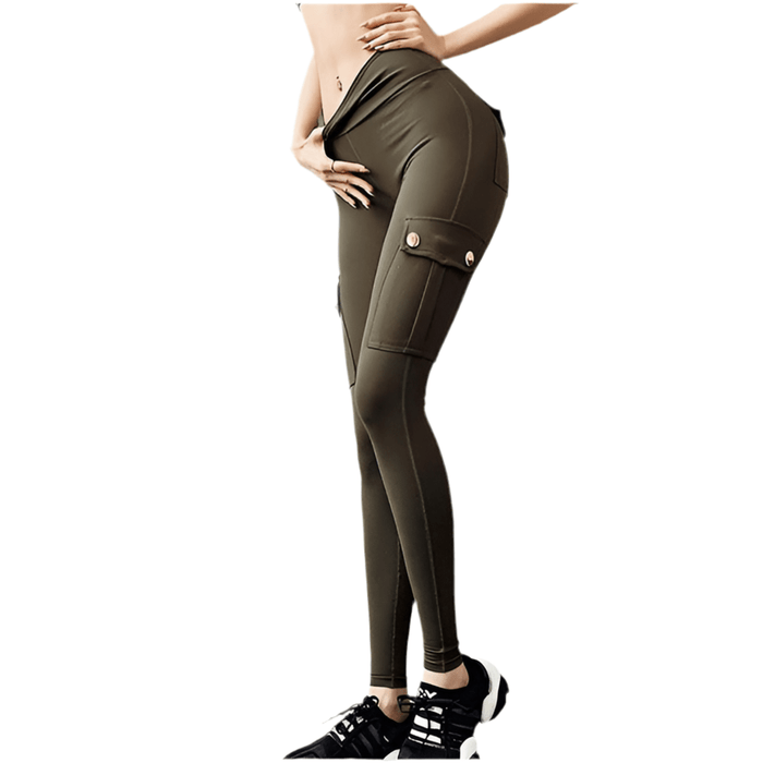 Legging Militaire Cargo Vert - LE SOLDAT