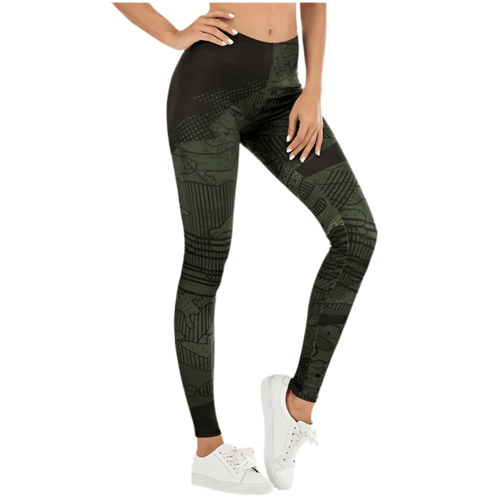 Legging Militaire Style Graphique - LE SOLDAT